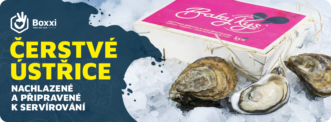 Banner - Čerstvé ústřice